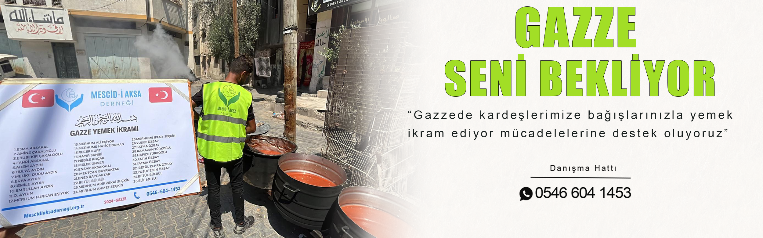 GAZZE SICAK YEMEK