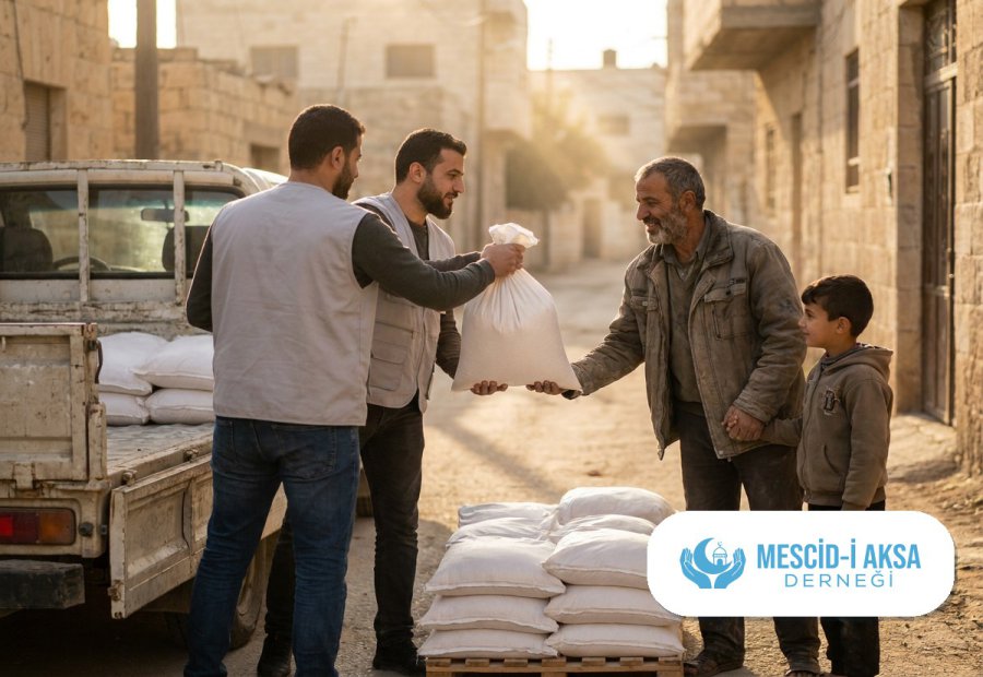 Gazze'de Un Dağıtımı